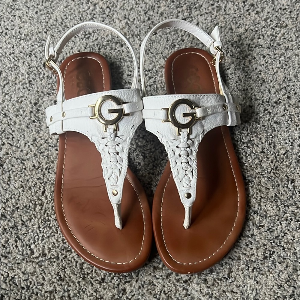 Women's White Sandals